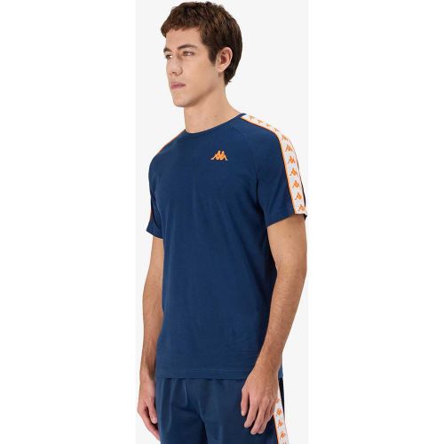 T-Shirt 222 Banda Coen Slim Bleu - Kappa - Modalova