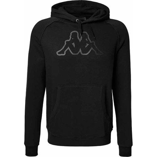 Hoodie Zaiver Noir Homme - Kappa - Modalova