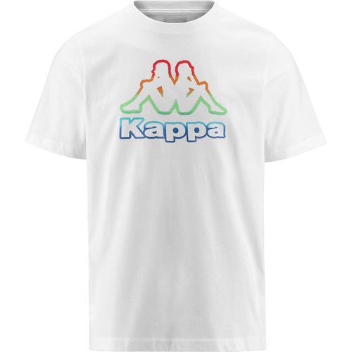 T-shirt Logo Friodo Blanc Homme - Kappa - Modalova