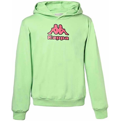 Hoodie Logo Vert Enfant - Kappa - Modalova