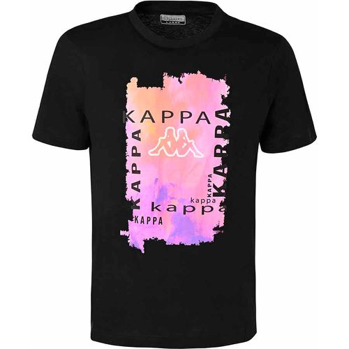 T-shirt Emiro Noir Homme - Kappa - Modalova