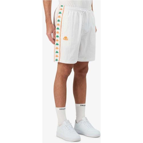 Short 222 Banda Nardo Blanc Unisexe - Kappa - Modalova