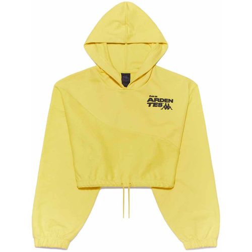 Hoodie Loscos Les Ardentes x Jaune Femme - Kappa - Modalova