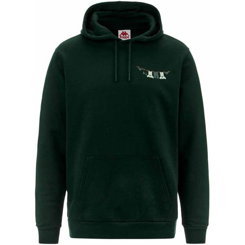 Hoodie Authentic Graphik Phelps Vert Unisexe - Kappa - Modalova