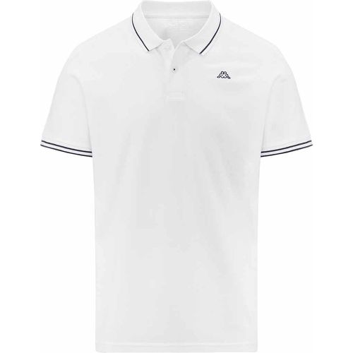 Polo Ezio Blanc Homme - Kappa - Modalova