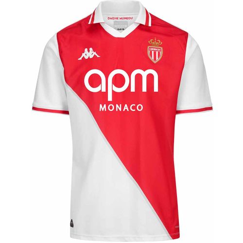 Maillot Kombat Home AS Monaco 24/25 Blanc - Kappa - Modalova
