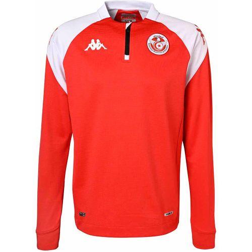 Sweatshirt Ablas Tunisie 23/24 Rouge - Kappa - Modalova