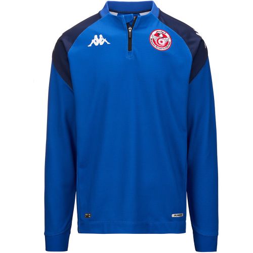 Sweatshirt Ablas Tunisie 23/24 Bleu - Kappa - Modalova