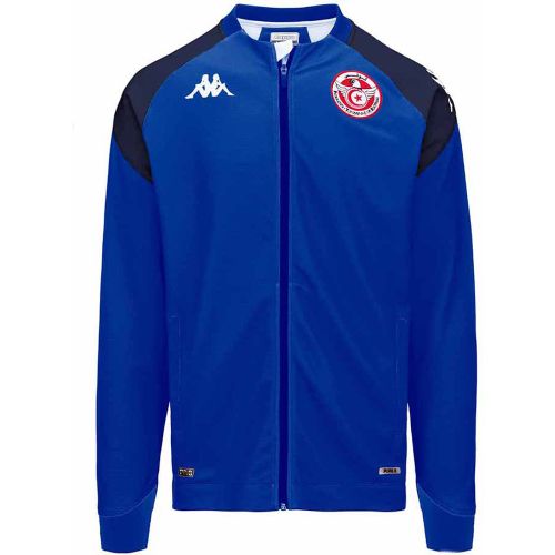 Veste Arun Tunisie 23/24 Bleu Homme - Kappa - Modalova