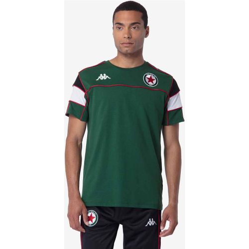 T-Shirt 222 Banda Arari Regular Red Star 24/25 Vert - Kappa - Modalova