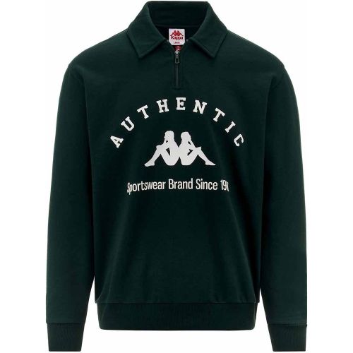 Pull Authentic Pola Vert Homme - Kappa - Modalova
