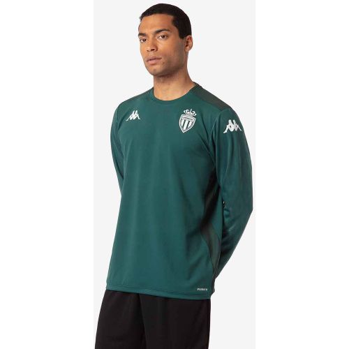 Sweatshirt Aldren Pro 8 AS Monaco 24/25 Vert - Kappa - Modalova