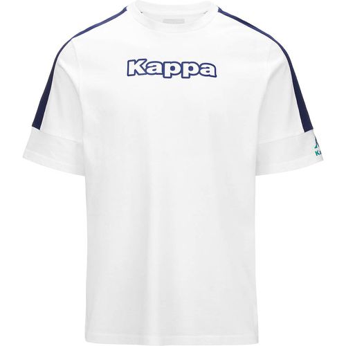 T-shirt Logo Fagiom Blanc Homme - Kappa - Modalova