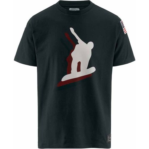 T-shirt Ayba2 SNB US Ski Team Bleu - Kappa - Modalova