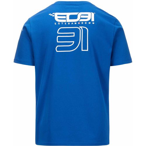T-Shirt Ardlo Ocon BWT Alpine F1 Team 2024 Bleu Enfant - Kappa - Modalova