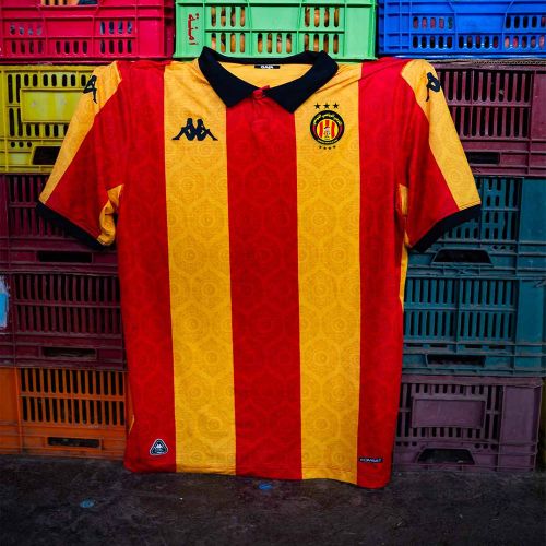 Maillot Kombat Home Espérance Tunis 25/26 Rouge - Kappa - Modalova