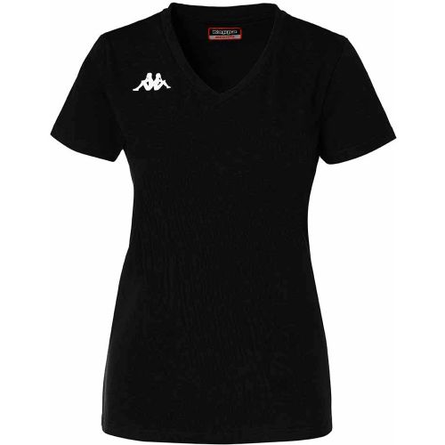 T-shirt Brizza Noir Femme - Kappa - Modalova