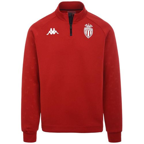 Sweatshirt Ablas Pro AS Monaco Rouge - Kappa - Modalova