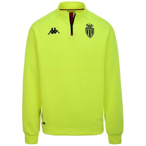 Sweatshirt Ablas Pro AS Monaco Jaune - Kappa - Modalova
