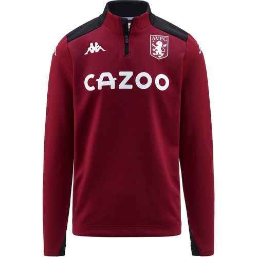 Sweat col zippé Ablas Pro 5 Aston Villa FC Rouge enfant - Kappa - Modalova