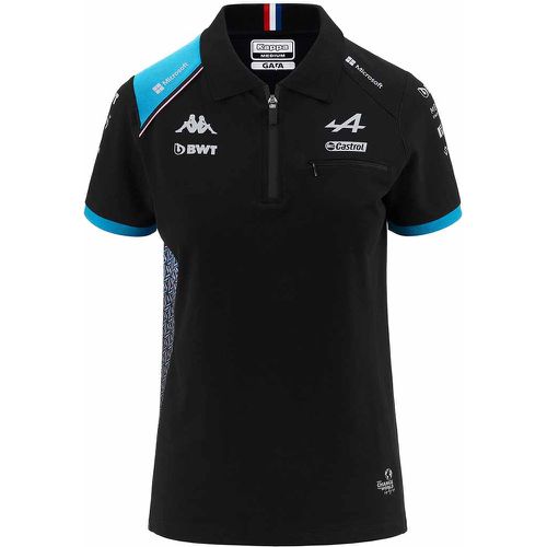 Polo Acraw BWT Alpine F1 Team 2023 Femme Noir - Kappa - Modalova