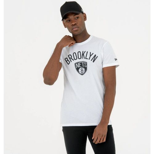 T-shirt blanc régulier Brooklyn Nets NBA unisex - New Era Cap - Modalova