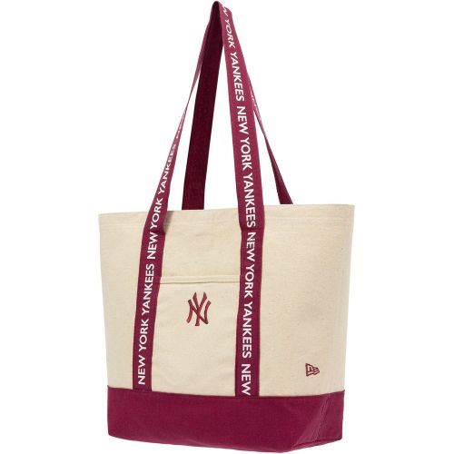 New York Yankees MLB Strap Dark Red Canvas Tote Bag unisex - New Era Cap - Modalova