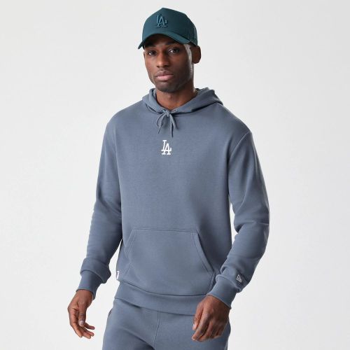 Sweat à capuche Oversize LA Dodgers League Essential Midi Gris Foncé unisex - New Era Cap - Modalova