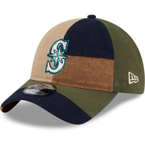 Casquette 9TWENTY Adjustable Seattle Mariners MLB Patchwork Marron unisex - New Era Cap - Modalova