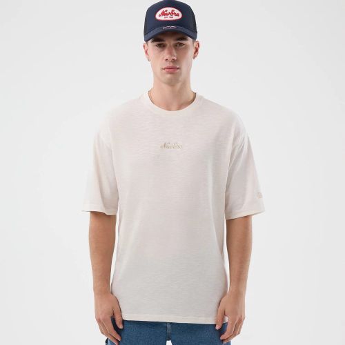 T-shirt Oversize New Era Slub Blanc unisex - New Era Cap - Modalova