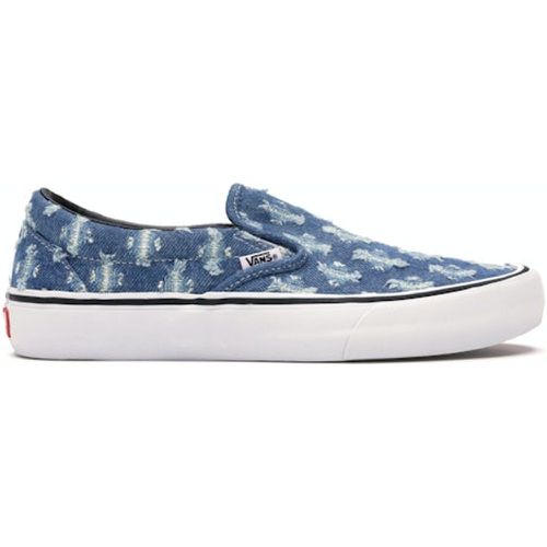 Slip-On Supreme Hole Punch Denim Blue - Vans - Modalova