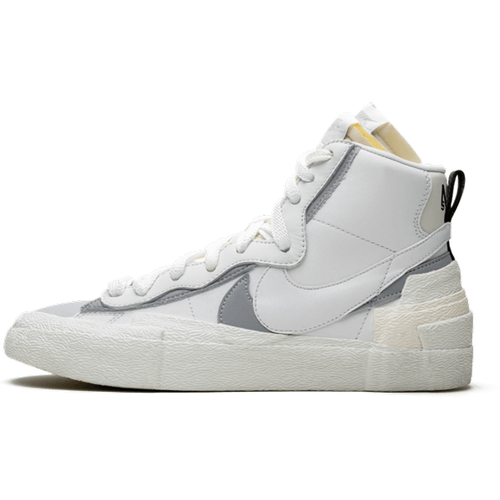 Nike Blazer Mid Sacai White Grey - Nike - Modalova