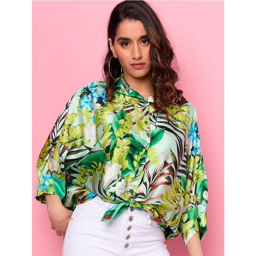 Chemisier à imprimé tropical | Couleur: | Taille: Taille unique - My Store - Modalova