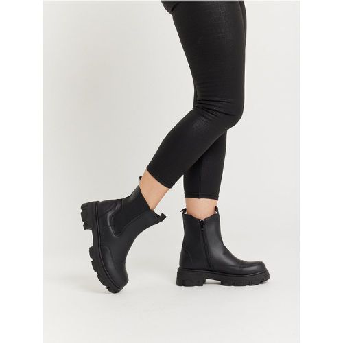 Bottines XL en simili cuir | Taille: 36 | Couleur: - My Store - Modalova