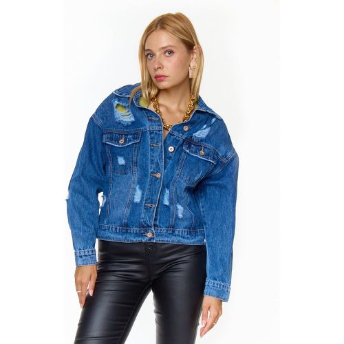 Veste en jean détail ours | Couleur: | Taille: L - My Store - Modalova