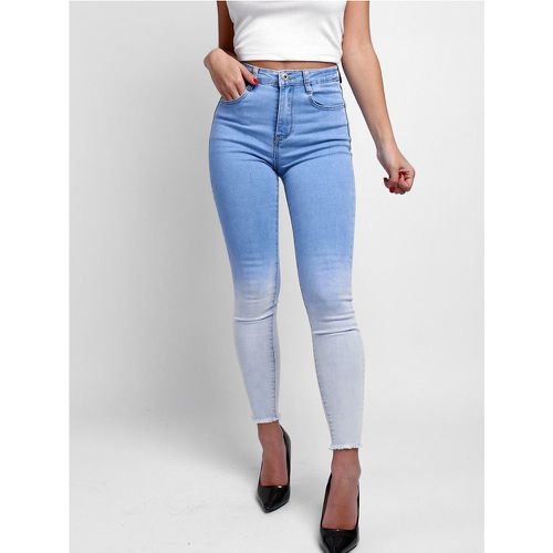 Jeans slim bicolore blanc et bleu | Taille: XS | Couleur: - My Store - Modalova