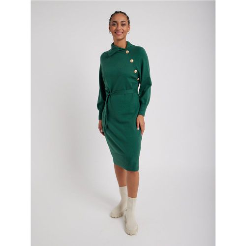 Robe maille col asymétrique | Couleur: | Taille: Taille unique - My Store - Modalova