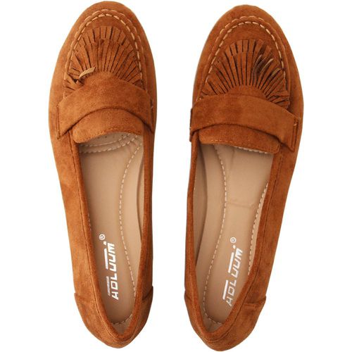 Mocassin en simili daim | Taille: 40 | Couleur: - My Store - Modalova