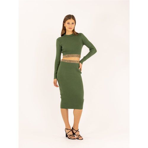 Ensemble crop top et jupe moulant en maille | Couleur: | Taille: Taille unique - My chic - Modalova