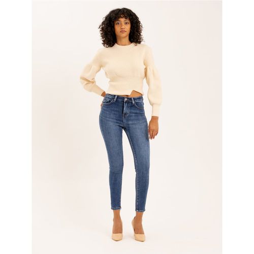 Jean stretch délavé basique et slim | Couleur: | Taille: XS - Naumy - Modalova