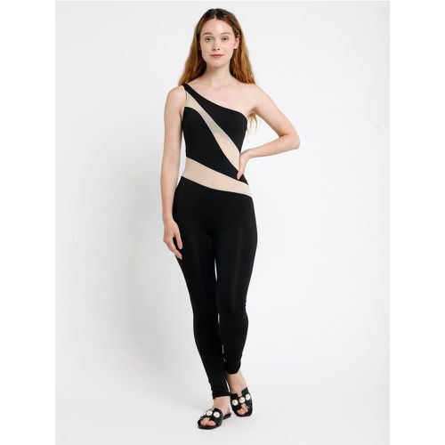 Combinaison pantalon asymétrique épaule dénudée | Taille: M/L | Couleur: - My Store - Modalova