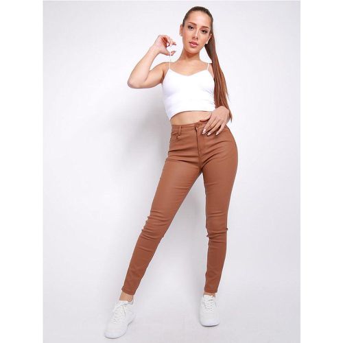 Pantalon slim en simili cuir | Couleur: | Taille: S - My Store - Modalova