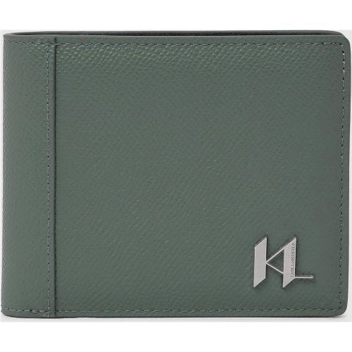Portefeuille En Cuir K/monogram, , , Taille: One Size - Karl Lagerfeld - Modalova