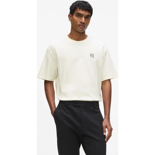 T-shirt Imprimé Graphique Ikon, , , Taille: Xs - Karl Lagerfeld - Modalova
