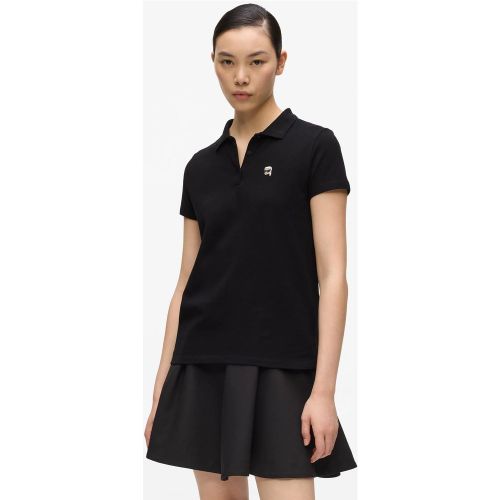 Polo En Piqué Ikon, , , Taille: Xs - Karl Lagerfeld - Modalova
