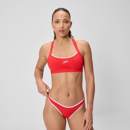 Haut De Bikini Jetstream Crossback Texture Rouge Blanc 8a000102003 - 2XS - Speedo - Modalova
