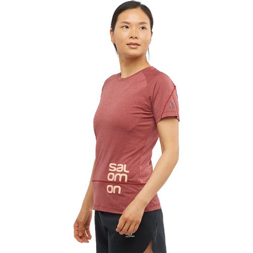 Cross Run Graphic Women's T-Shirt - SS22 - Salomon - Modalova