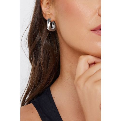 Boucles D'oreilles Argentées Carrées Size One Size - Yours - Modalova