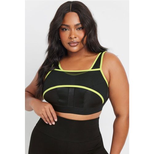Brassière De Sport Noire Nonrembourrée Size 40C-D - Yours - Modalova