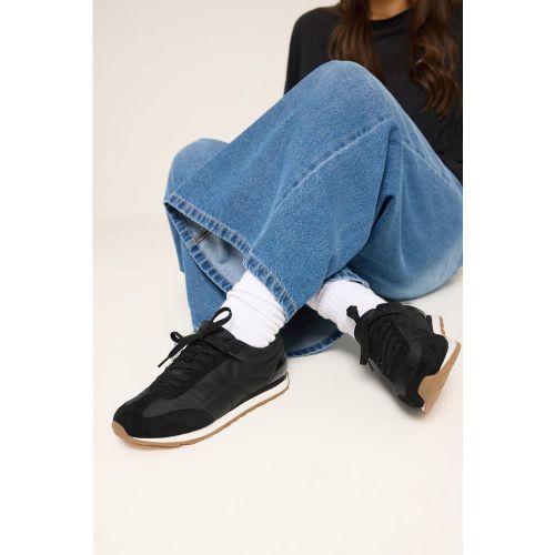 Baskets Matelassées Noires, Coupe Large Esize 40EEE - Yours - Modalova